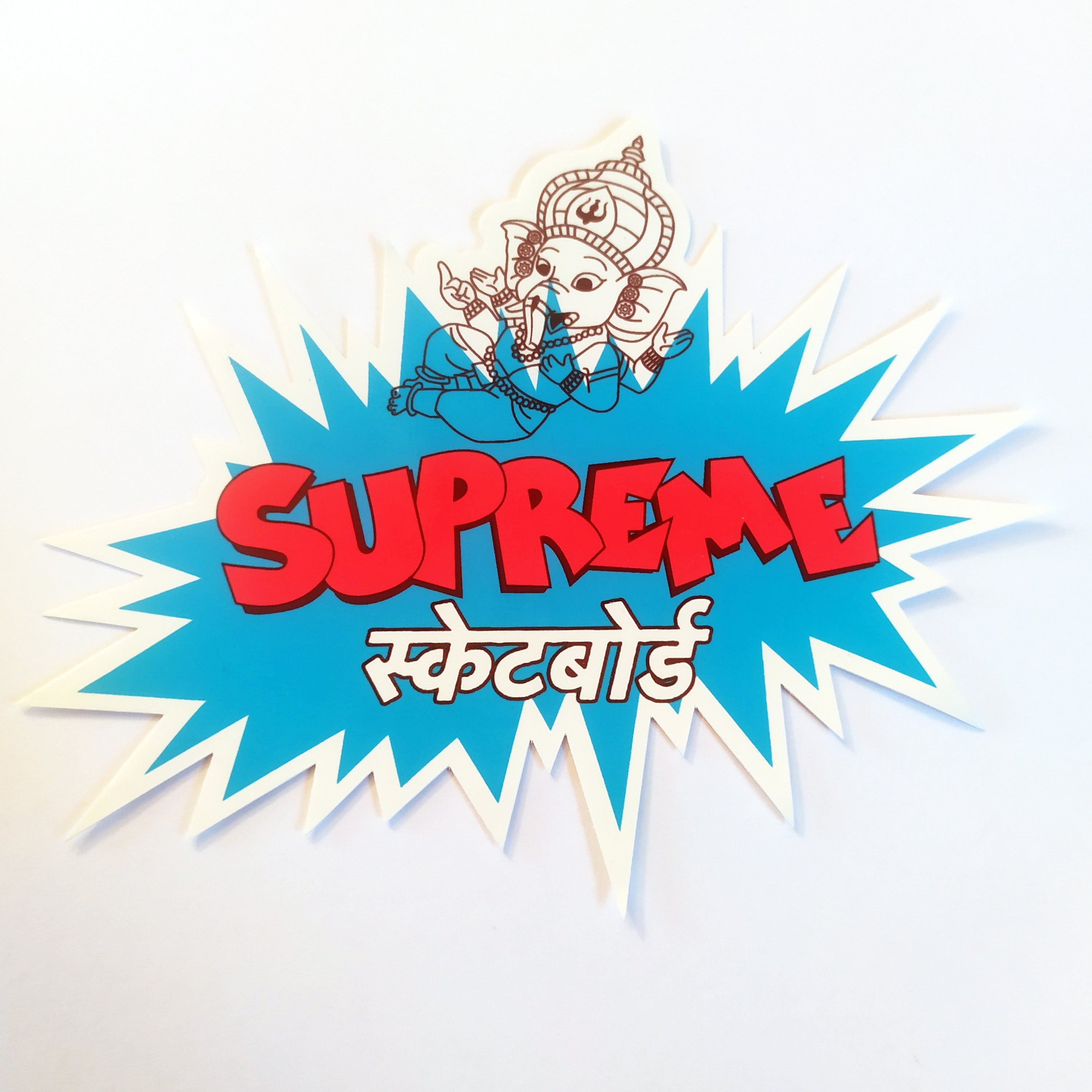 Supreme Clothing Skateboard Sticker