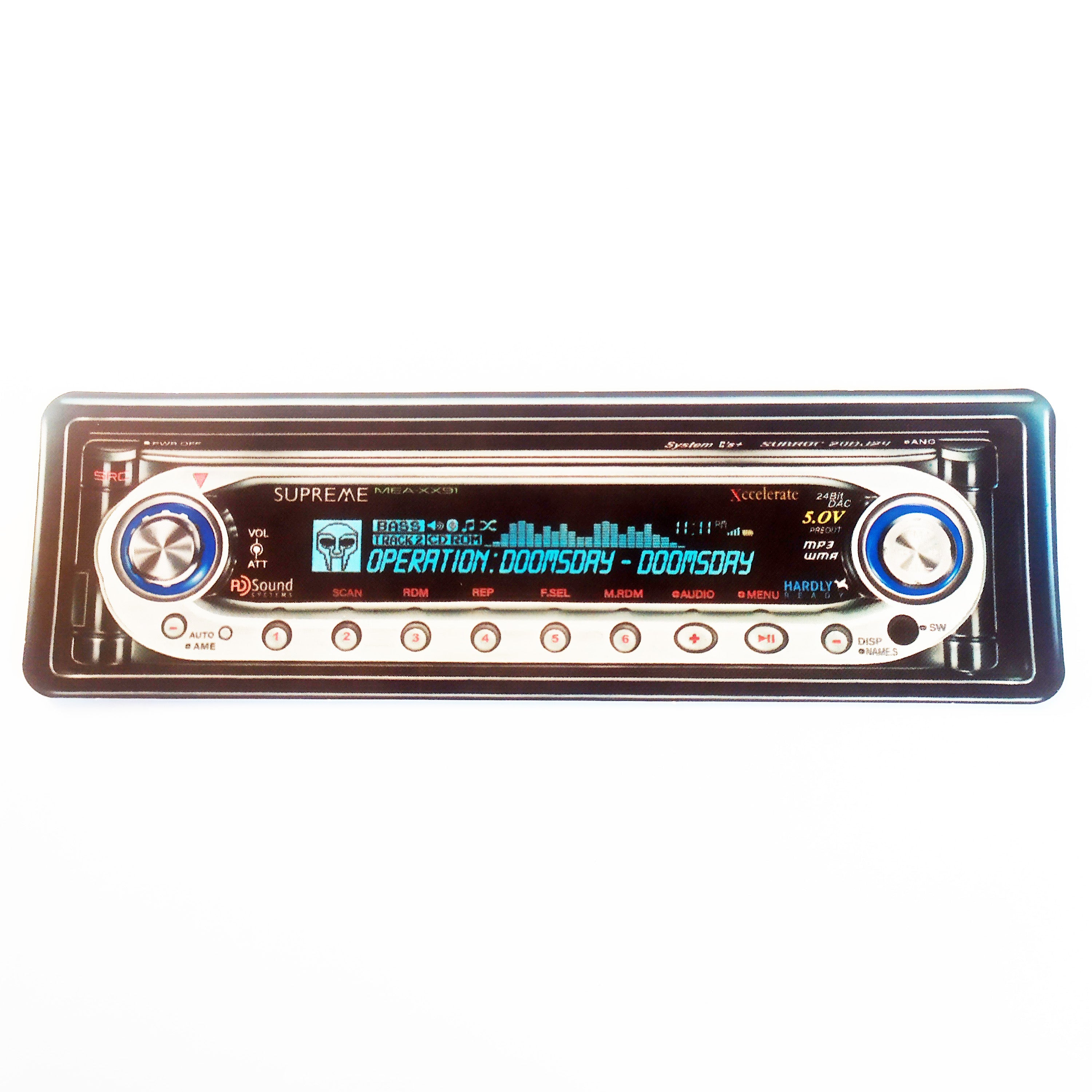 Supreme Clothing Skateboard Sticker