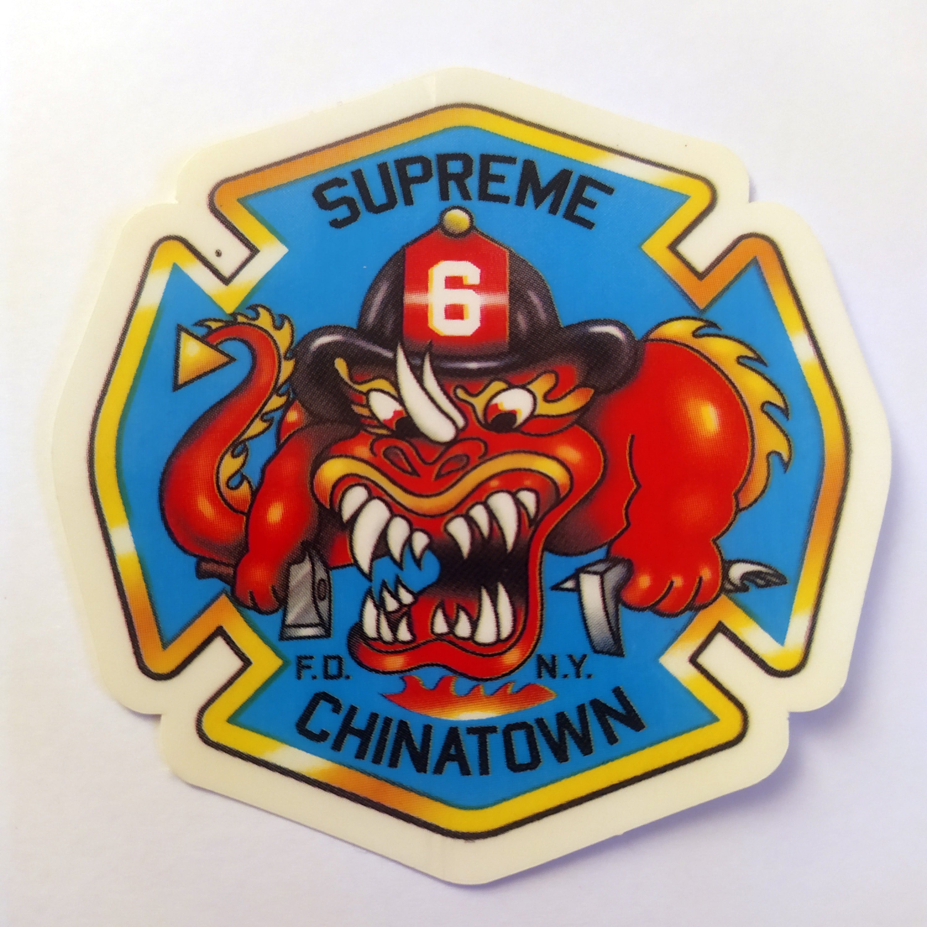 Supreme Clothing Skateboard Sticker