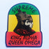 Supreme - King Alpha and Queen Omega - Skate Sticker - SkateboardStickers.com