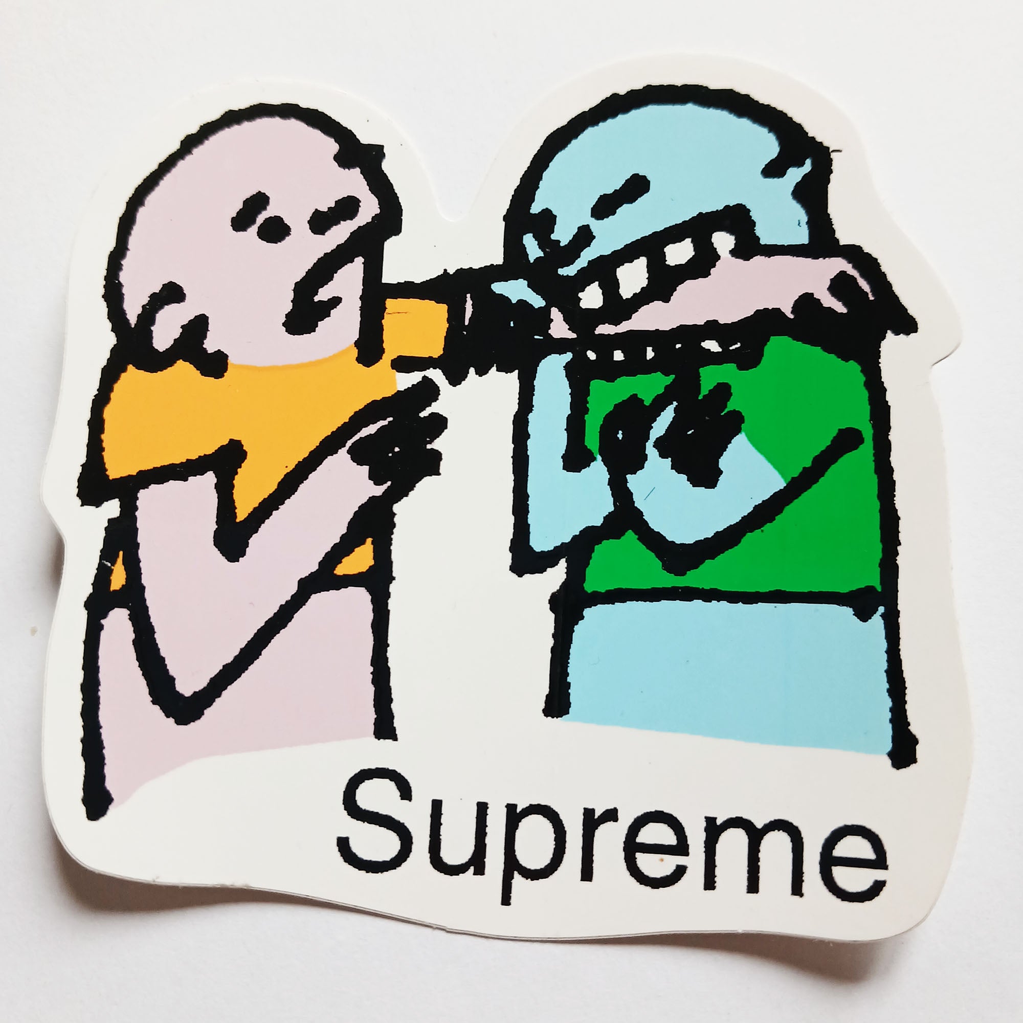 Supreme Clothing Skateboard Sticker