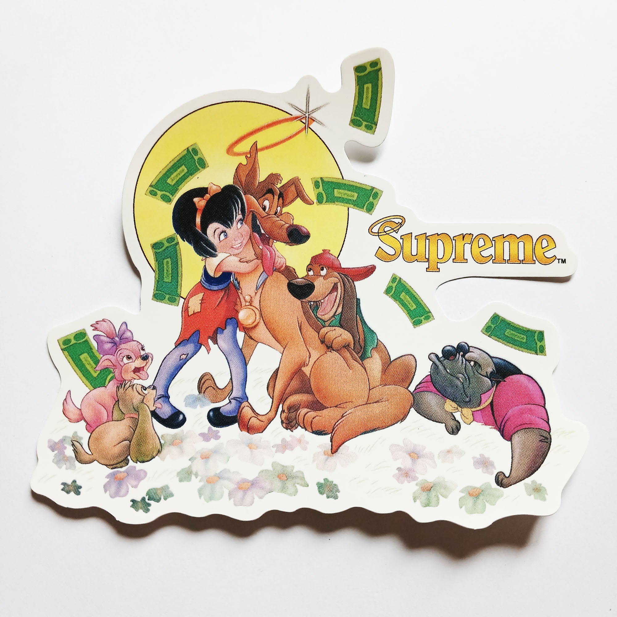Supreme Clothing Skateboard Sticker