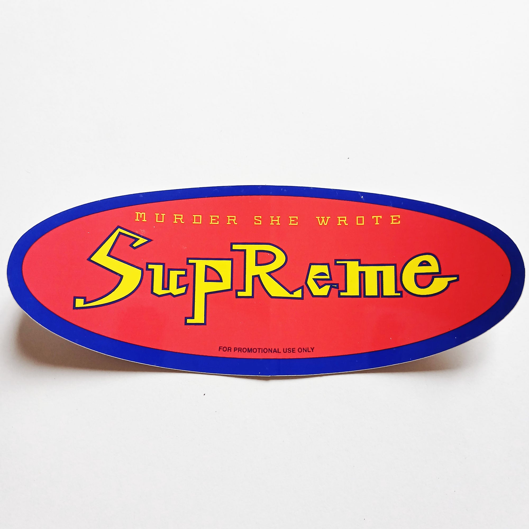 Supreme Clothing Skateboard Sticker