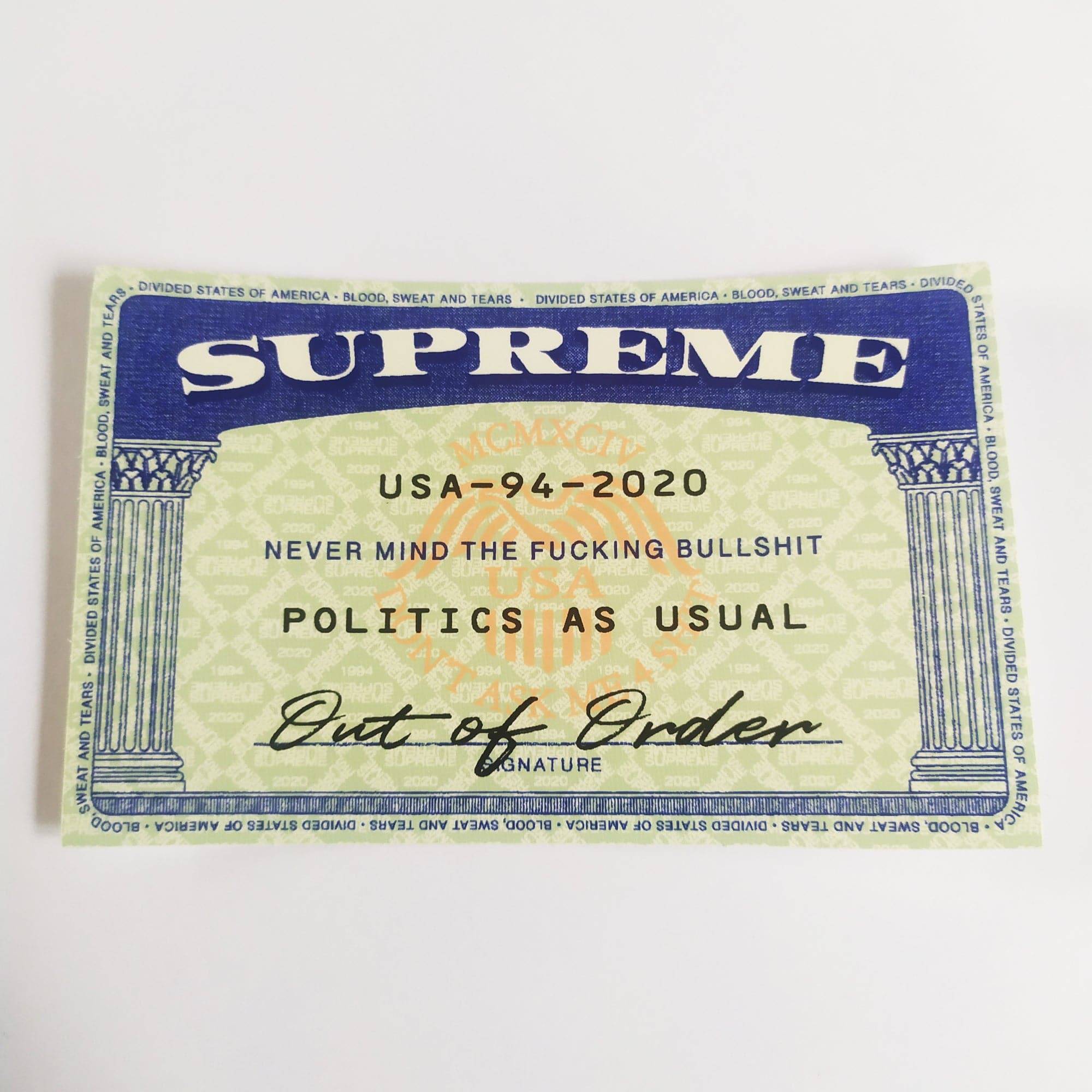 Supreme Skateboard Sticker - SkateboardStickers.com