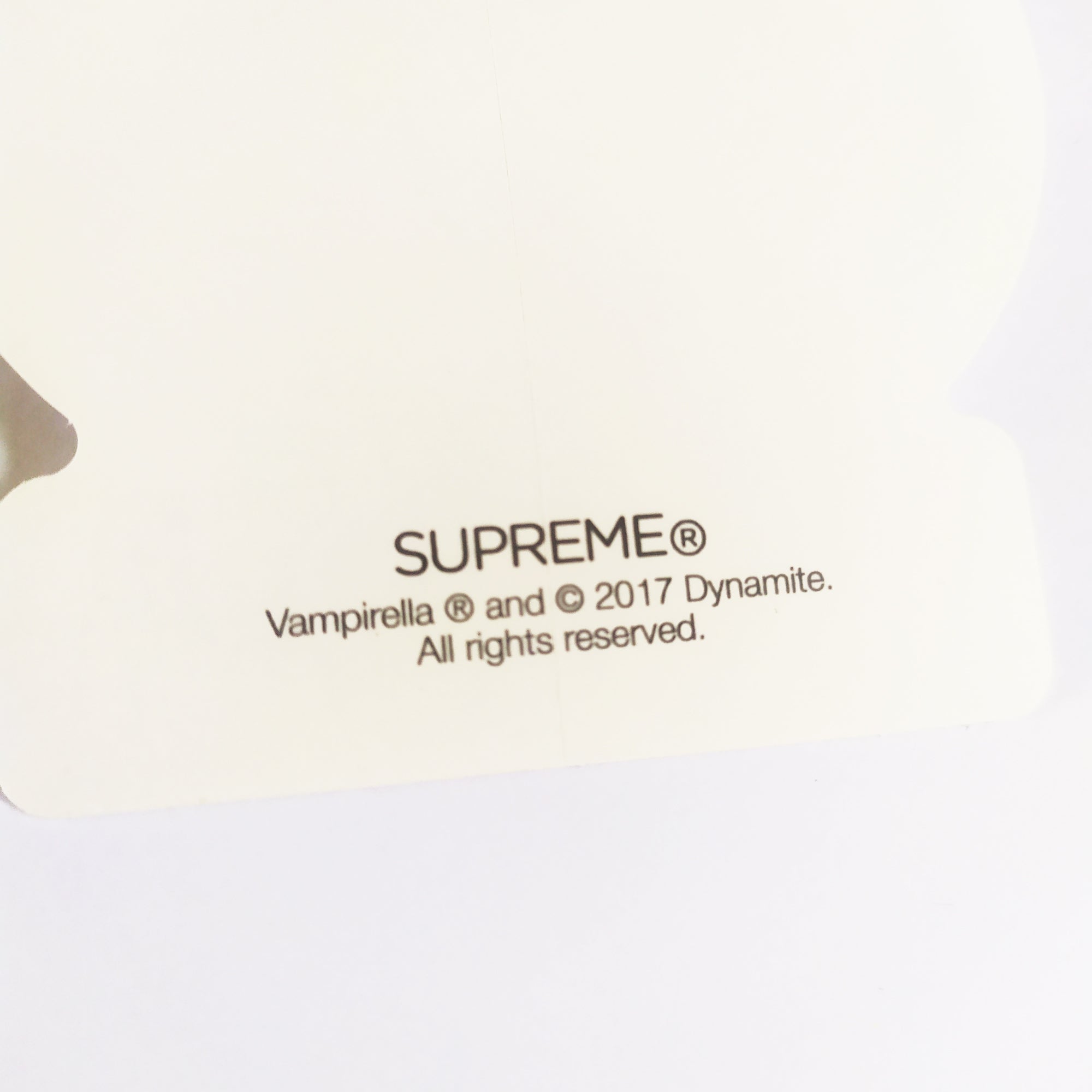 Supreme Skateboard Sticker - Vamperella