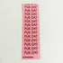 Supreme Skate Sticker Sheet - Fuk Dat