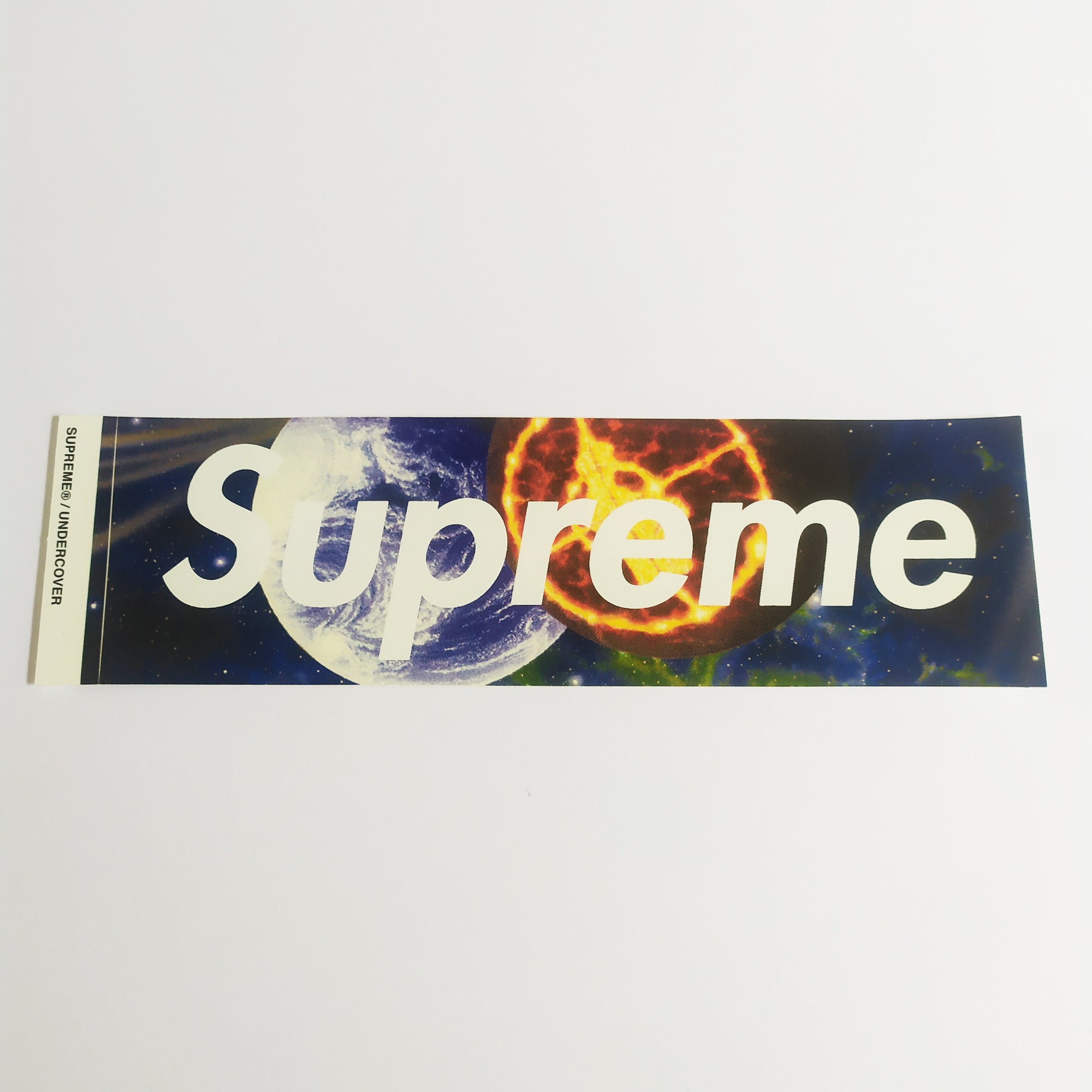 Supreme Skateboard Sticker - Public Enemy / Fear Of A Black Planet Box Logo