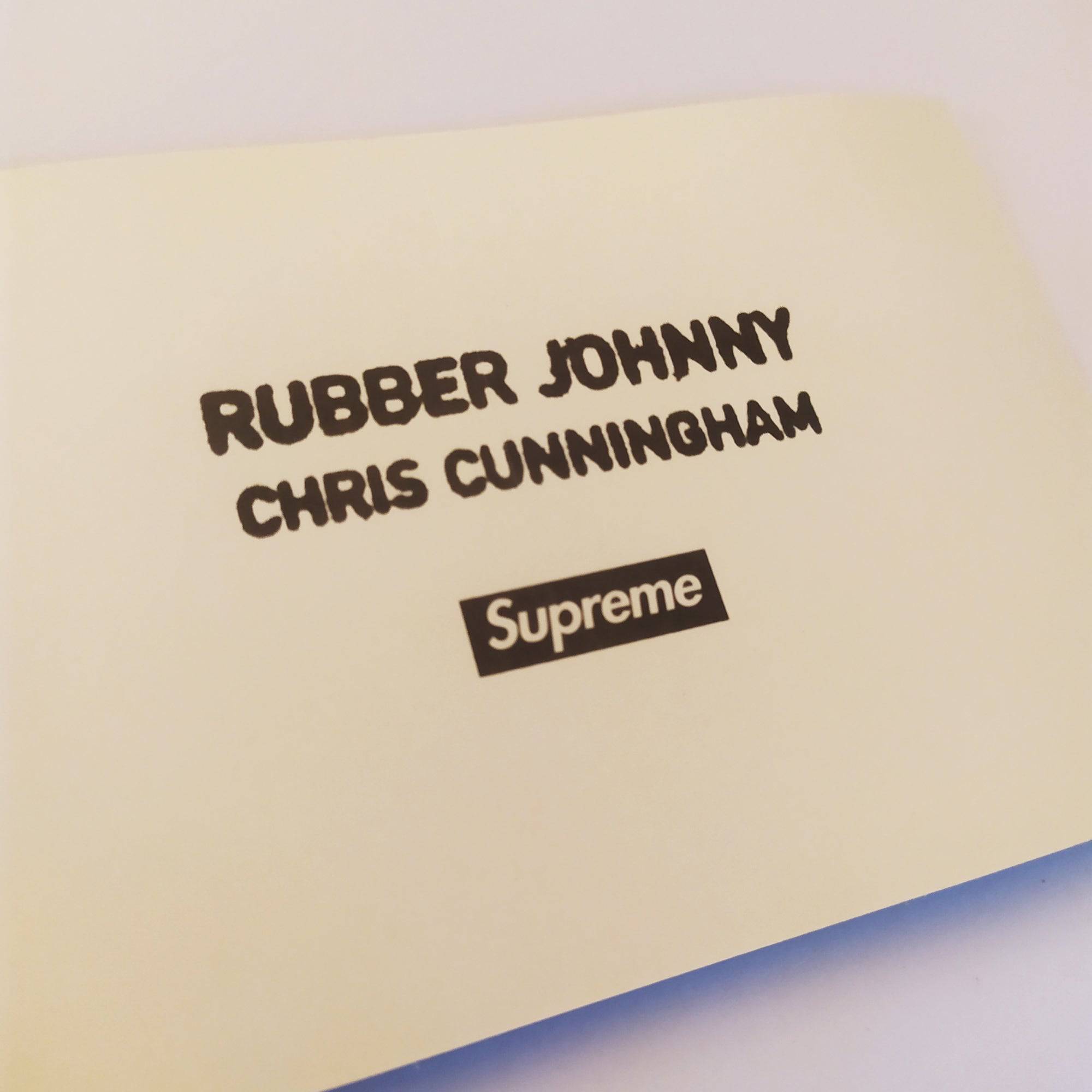 Supreme Skateboard Sticker "Rubber Johnny" by Chris Cunningham - SkateboardStickers.com