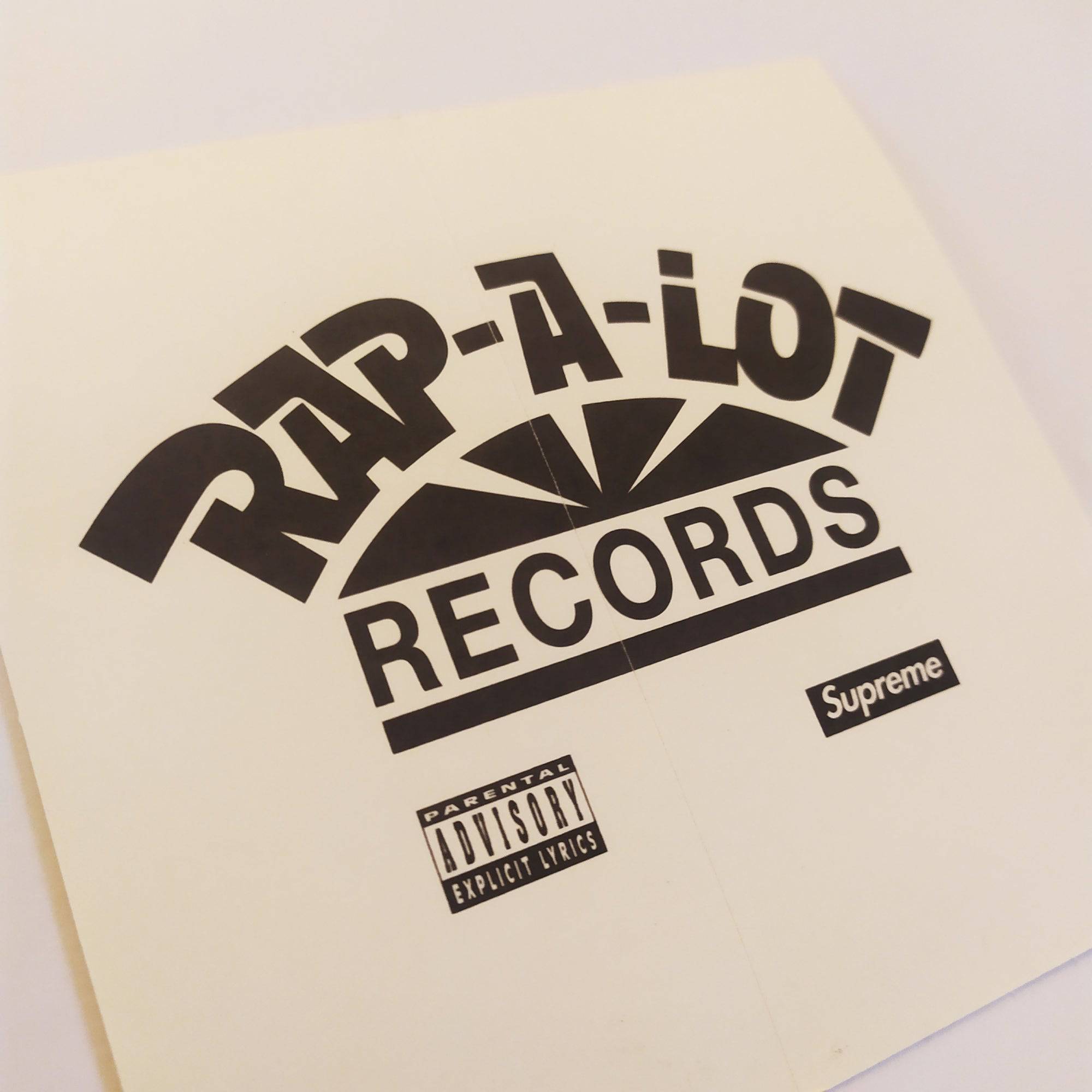 Supreme Skateboard Sticker - Geto Boys - We Can't Be Stopped / Rap-A-Lot Records - SkateboardStickers.com