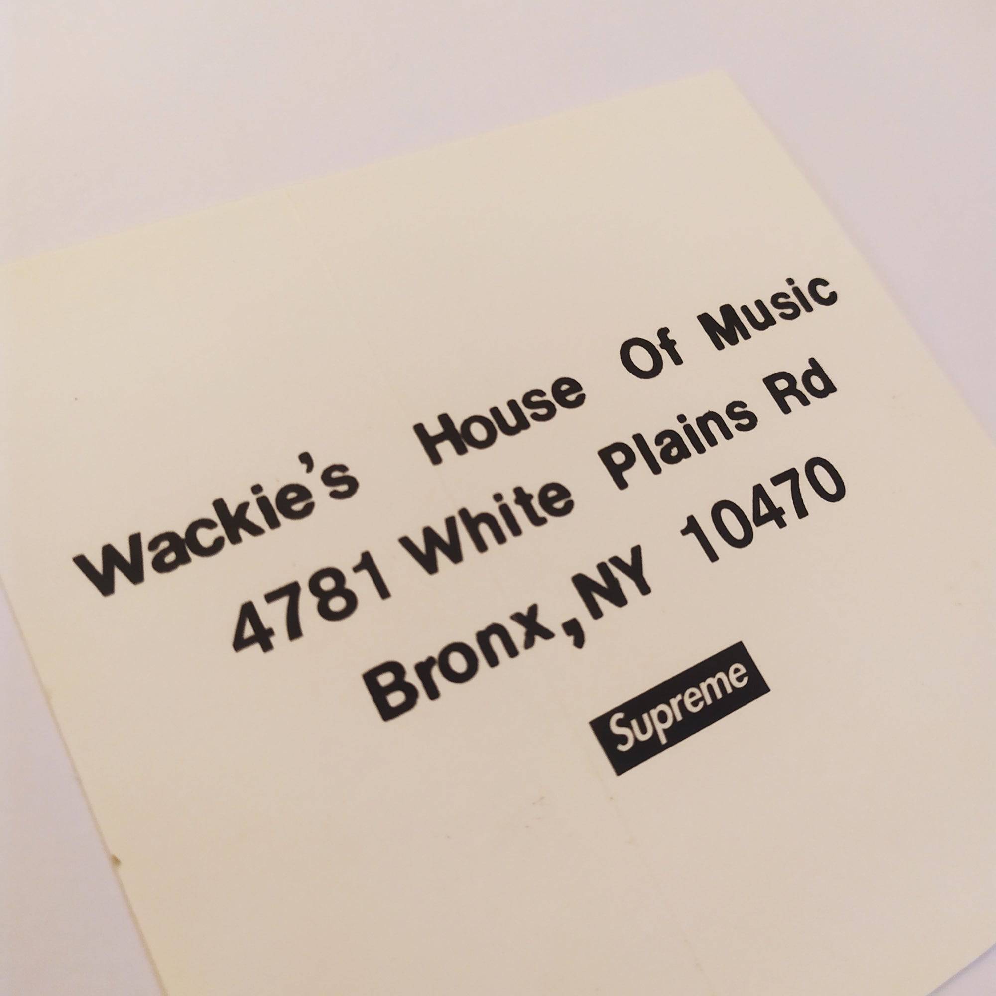 Supreme Skateboard Sticker - Horace Andy - SkateboardStickers.com