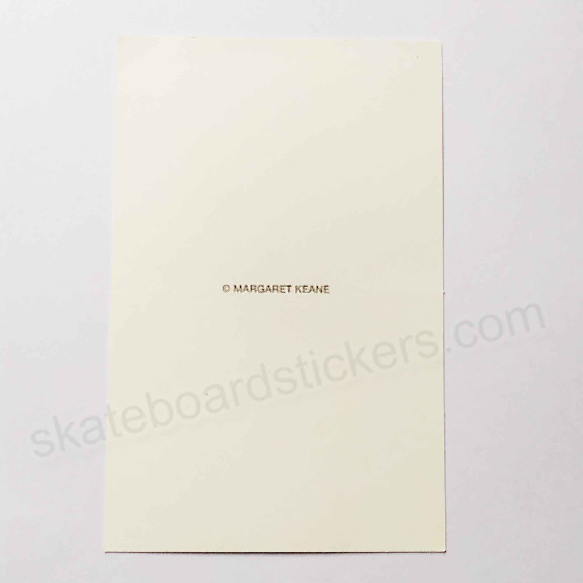 Supreme - Margaret Keane "Teardrop" Skateboard Sticker - SkateboardStickers.com