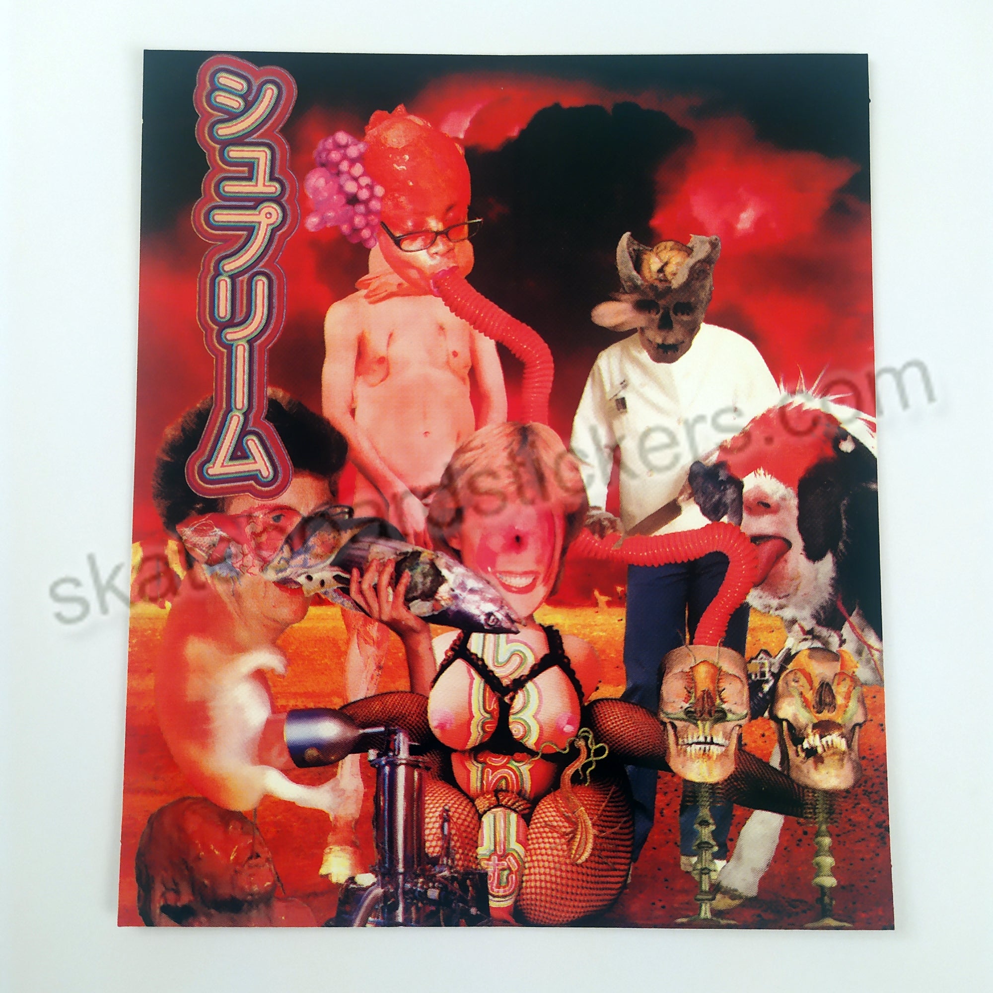 Supreme Sekitani La Norihiro Skate Sticker - SkateboardStickers.com
