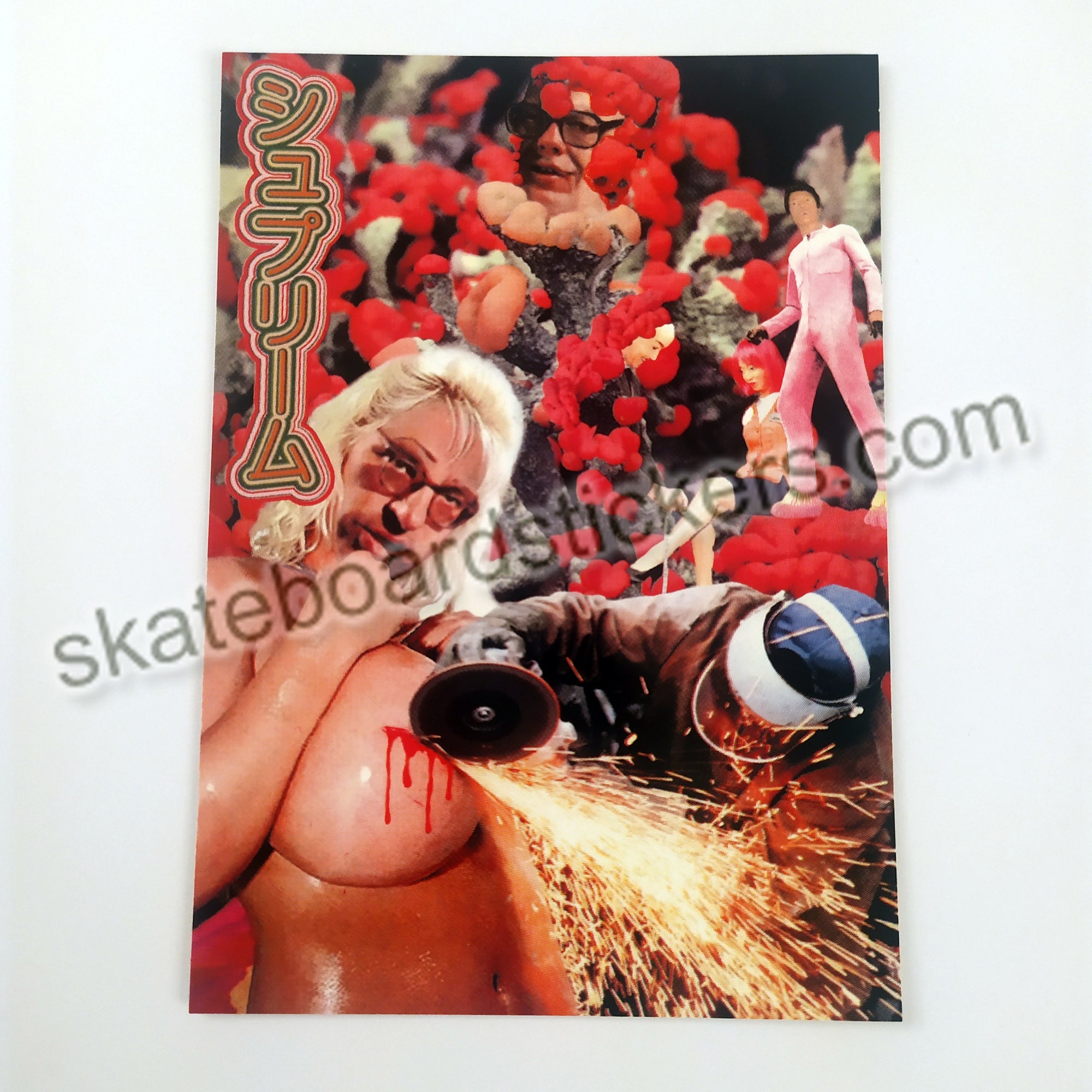 Supreme Sekitani La Norihiro Skate Sticker - SkateboardStickers.com