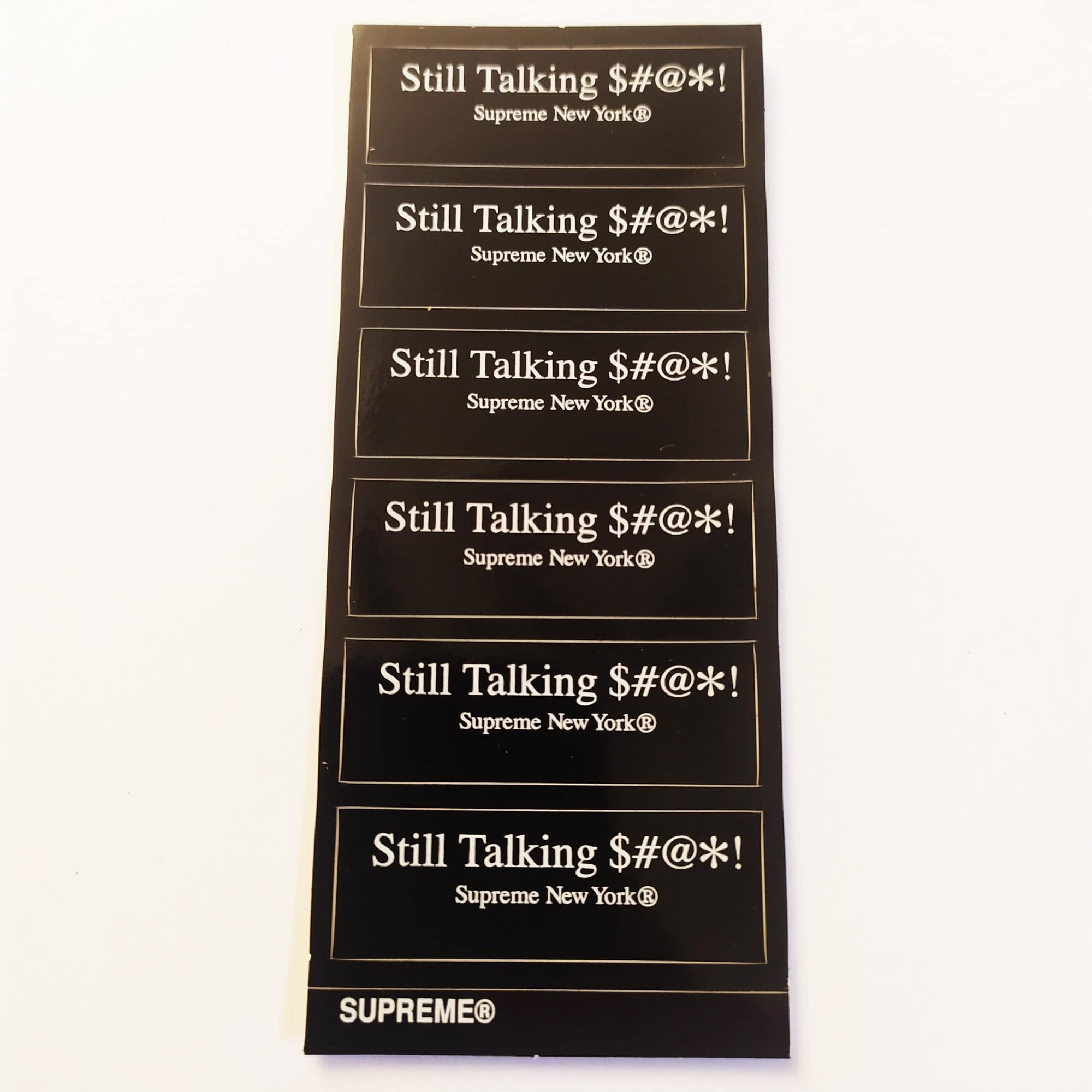 Supreme Skate Sticker Sheet