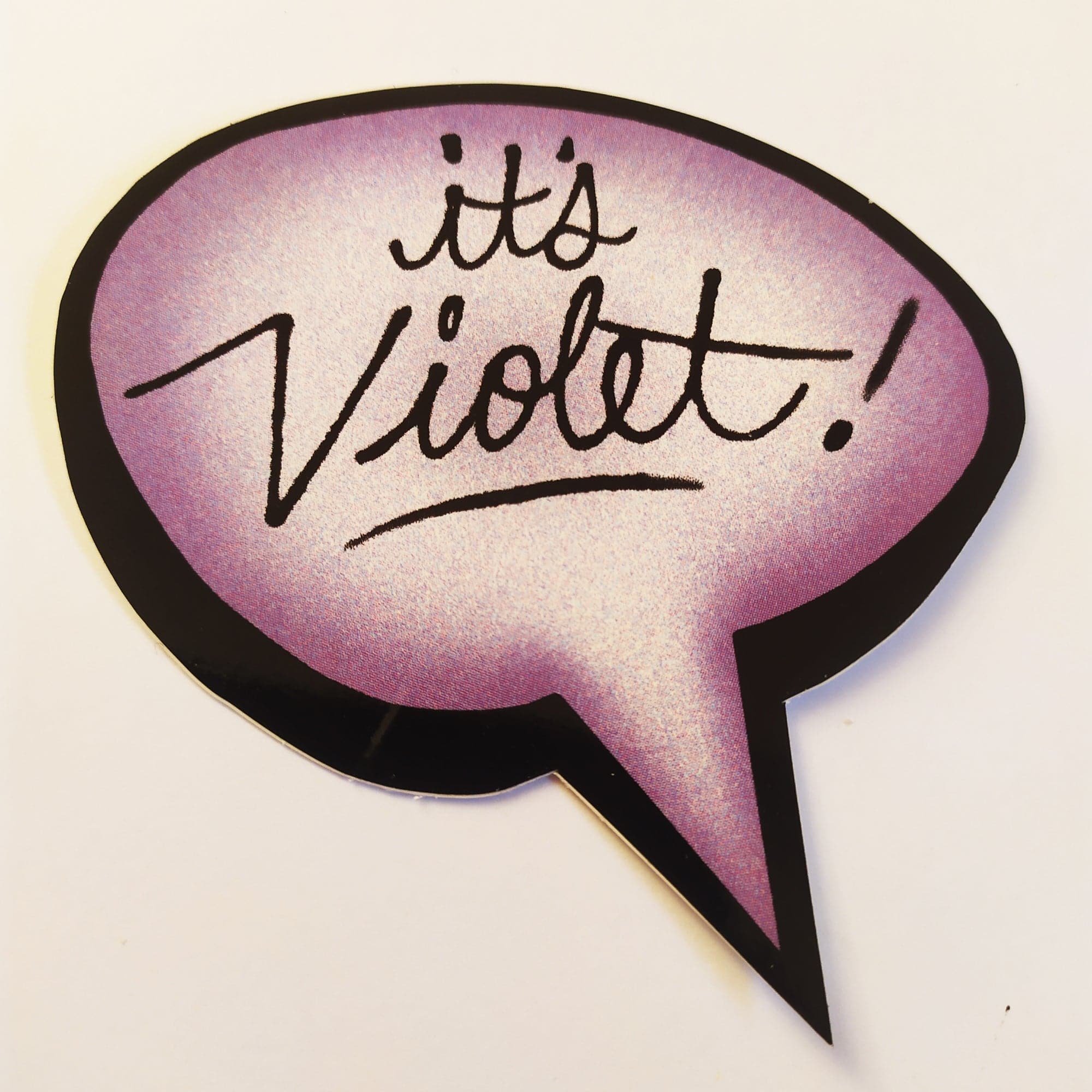 Violet Skateboards Sticker