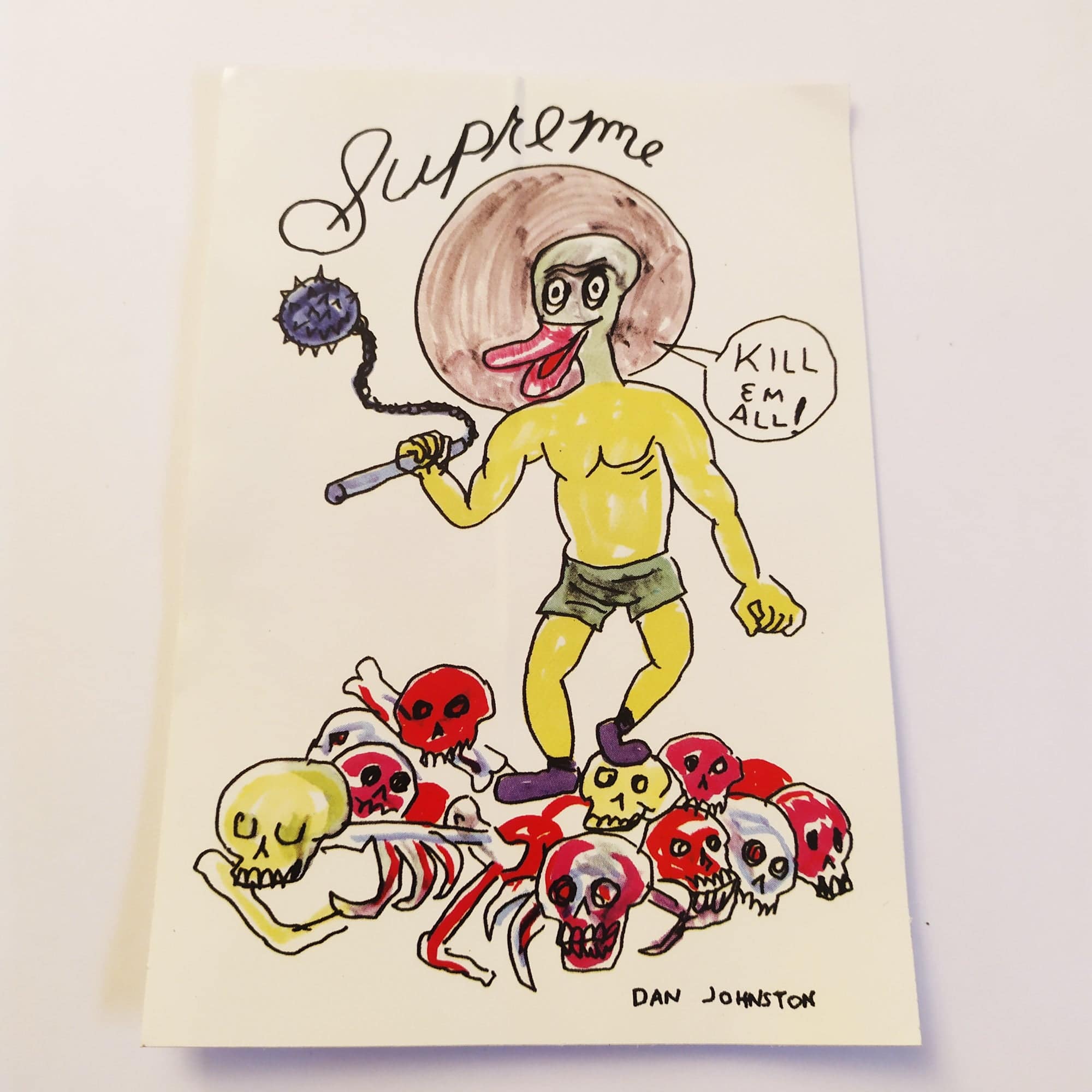 Supreme Skate Sticker (slight damage) - SkateboardStickers.com