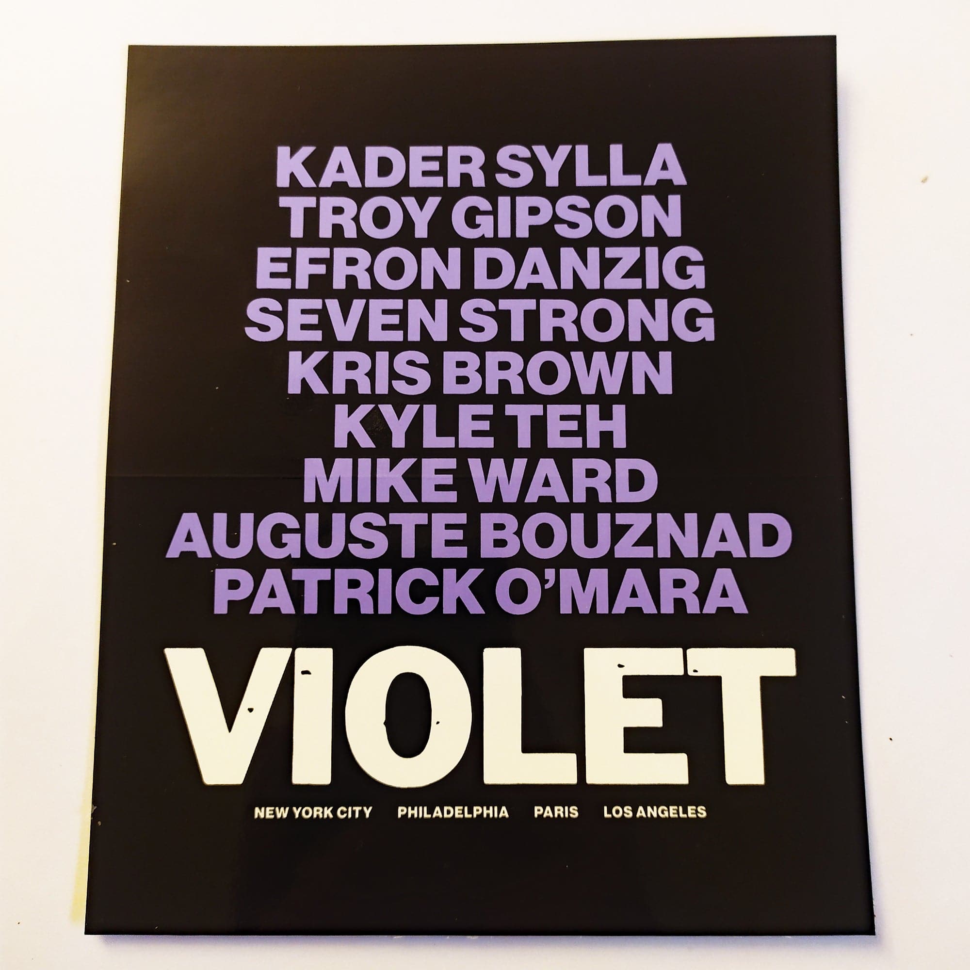 Violet Skateboards Sticker