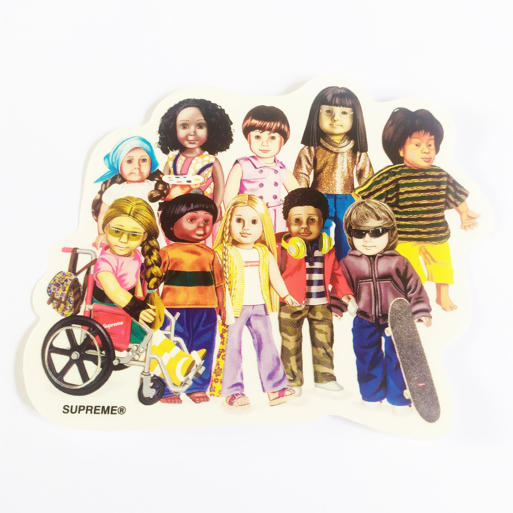 Supreme Skate Sticker
