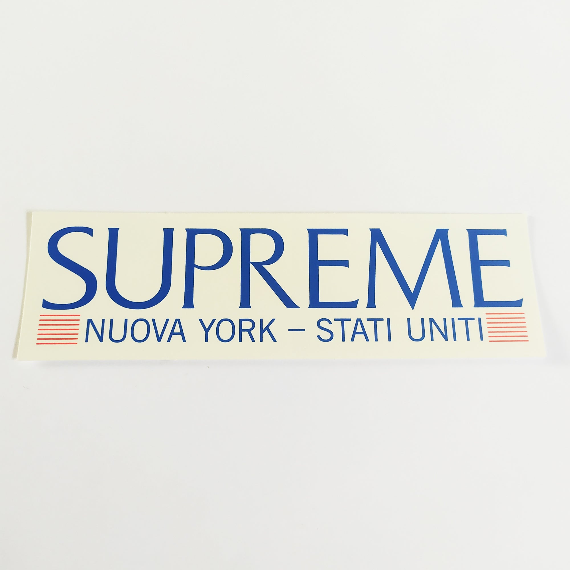 Supreme Skate Sticker