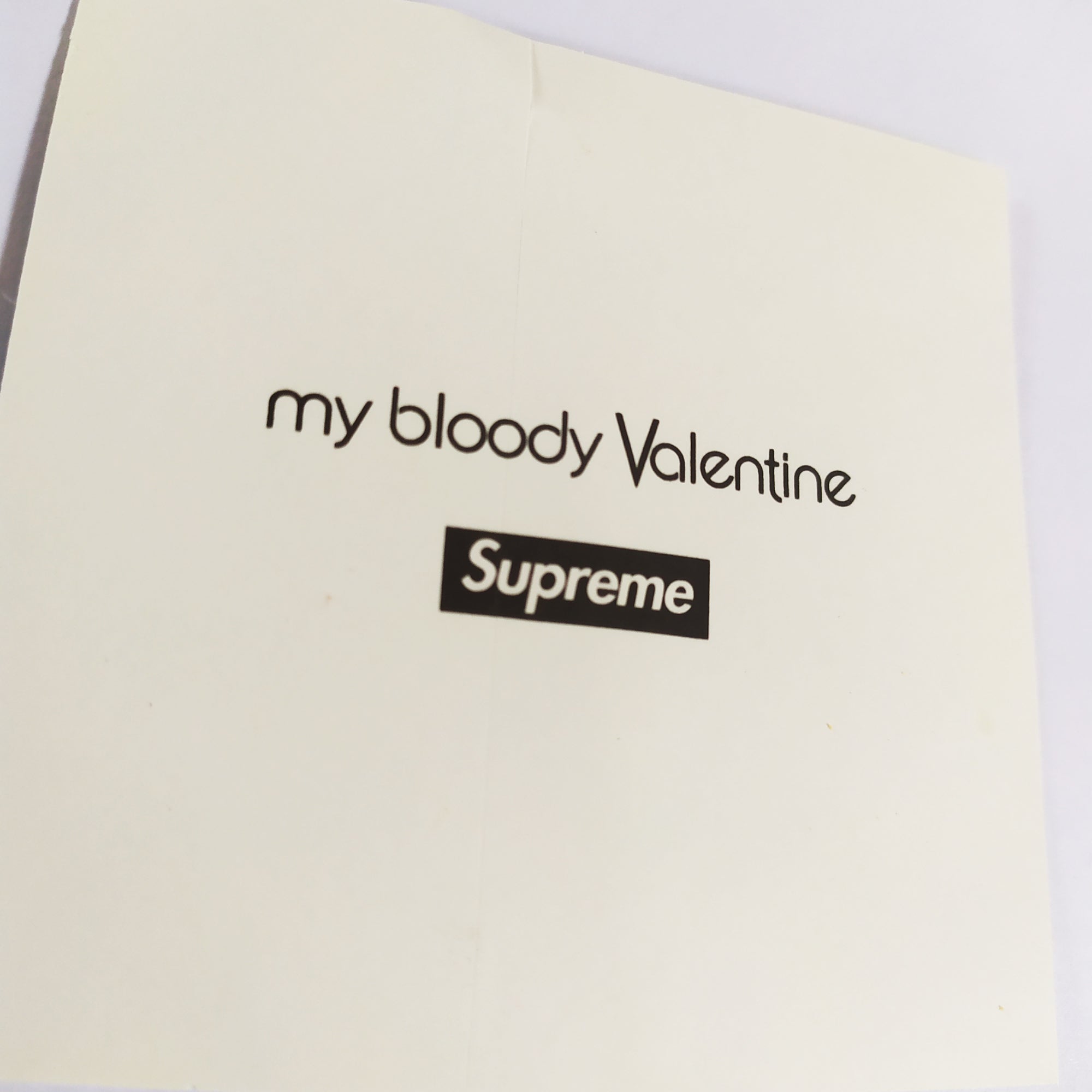 Supreme Skate Sticker - My Bloody Valentine