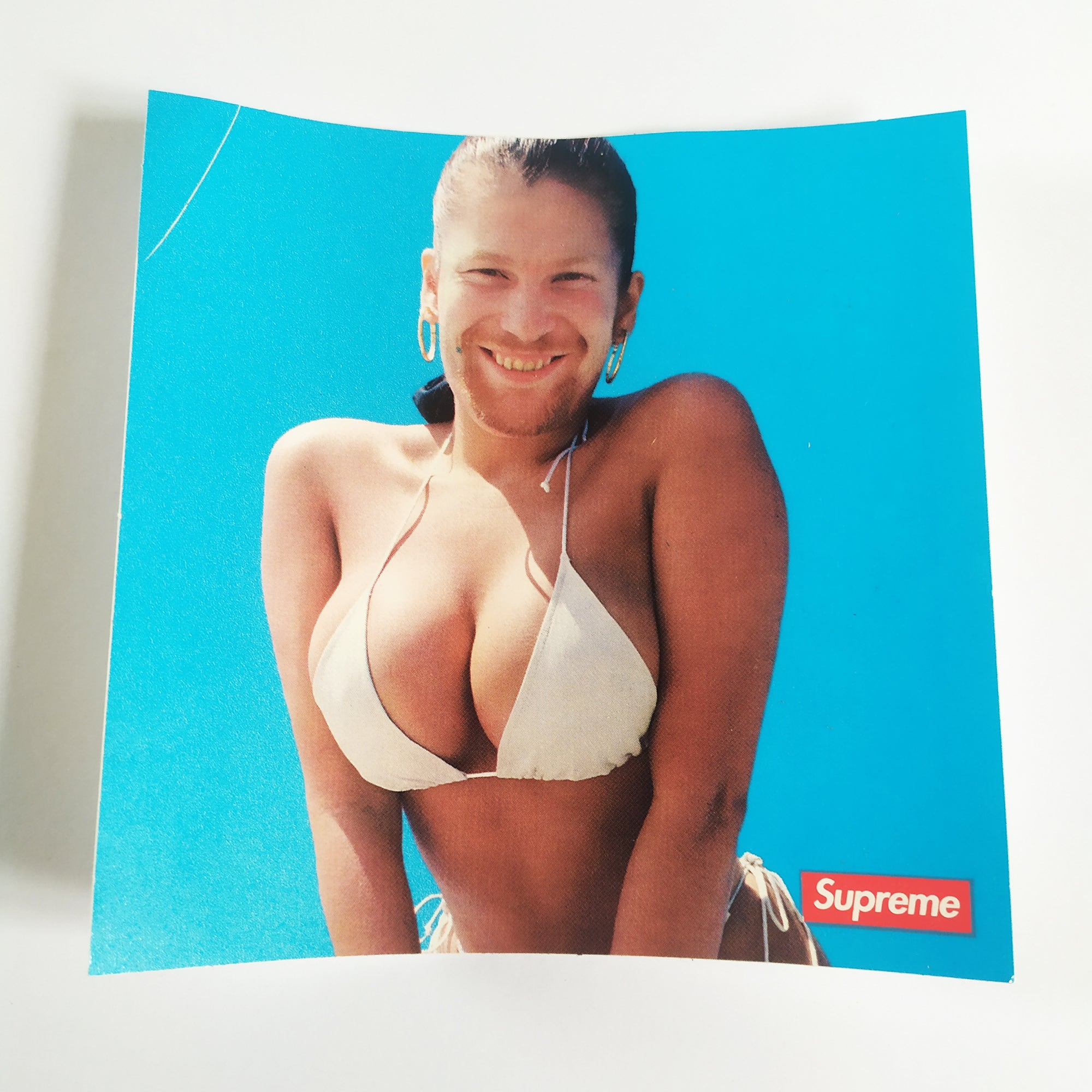 Supreme Skate Sticker (damaged)