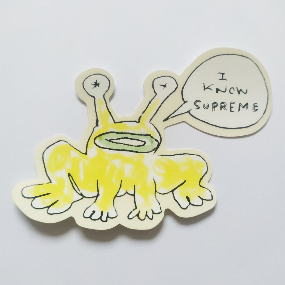 Supreme Clothing Skateboard Sticker - SkateboardStickers.com
