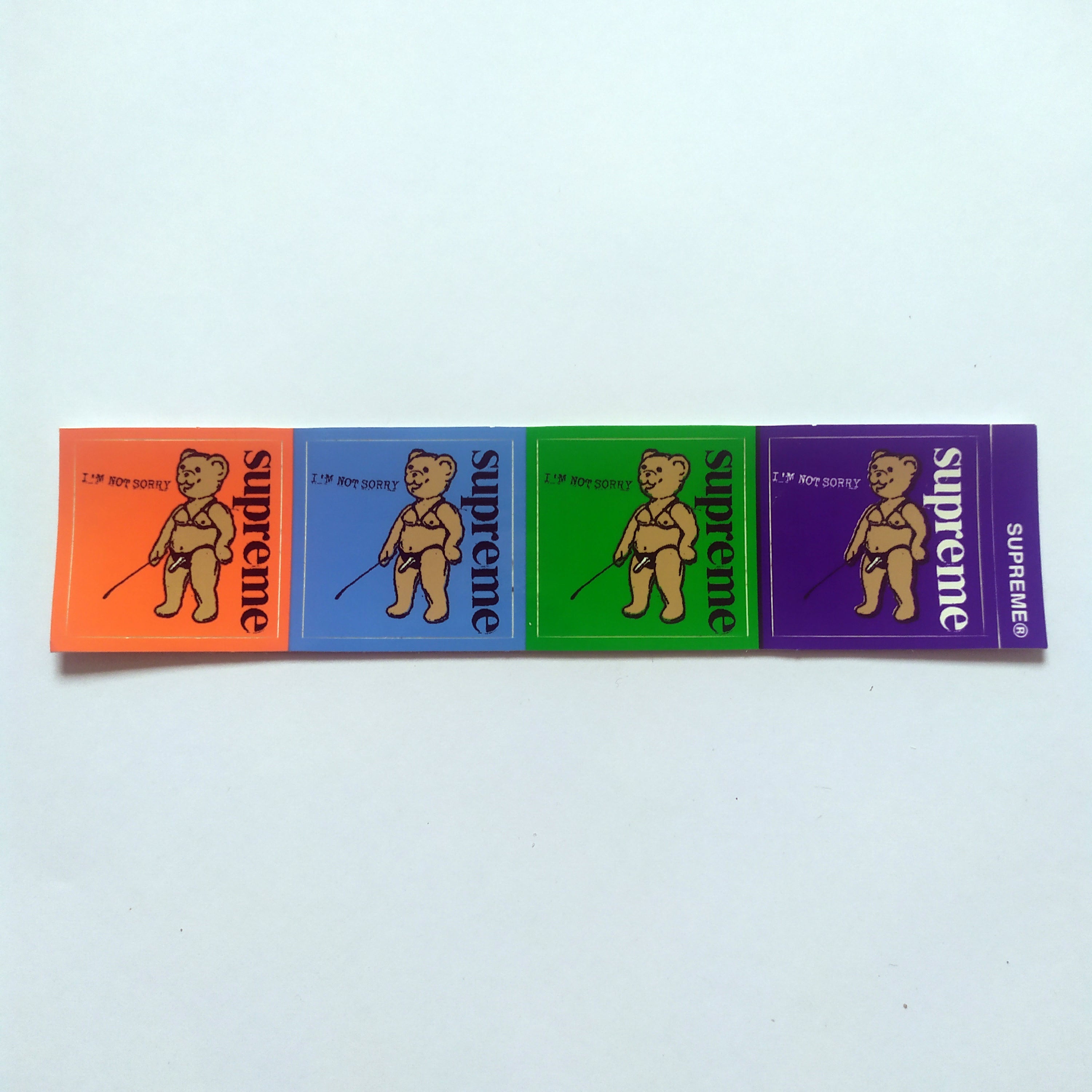 Supreme Skate Sticker Sheet - SkateboardStickers.com