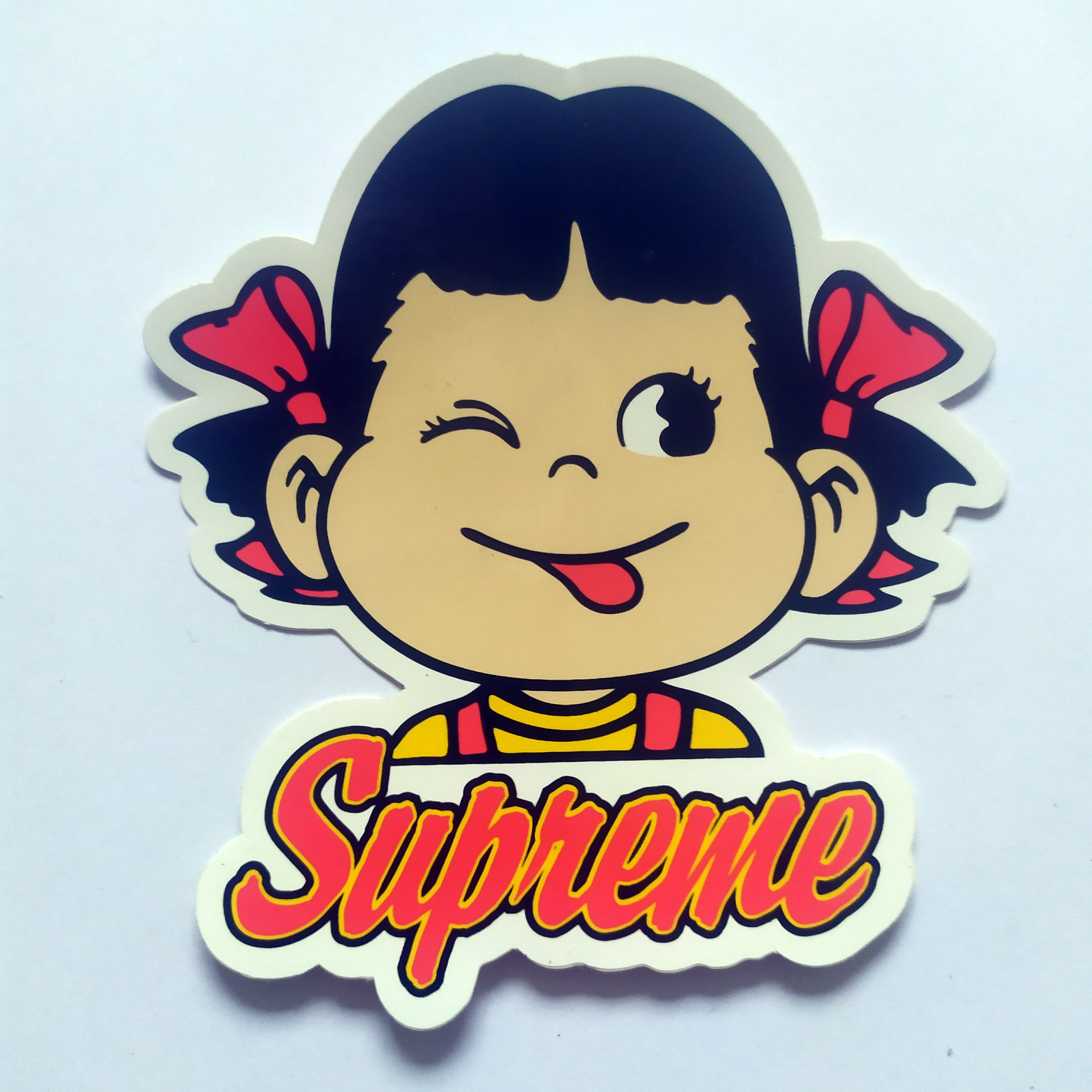 Supreme Clothing Skateboard Sticker - SkateboardStickers.com