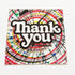 Thank You Skateboard Sticker - 7cm across approx - SkateboardStickers.com