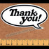 Thank You Skateboard Sticker - SkateboardStickers.com