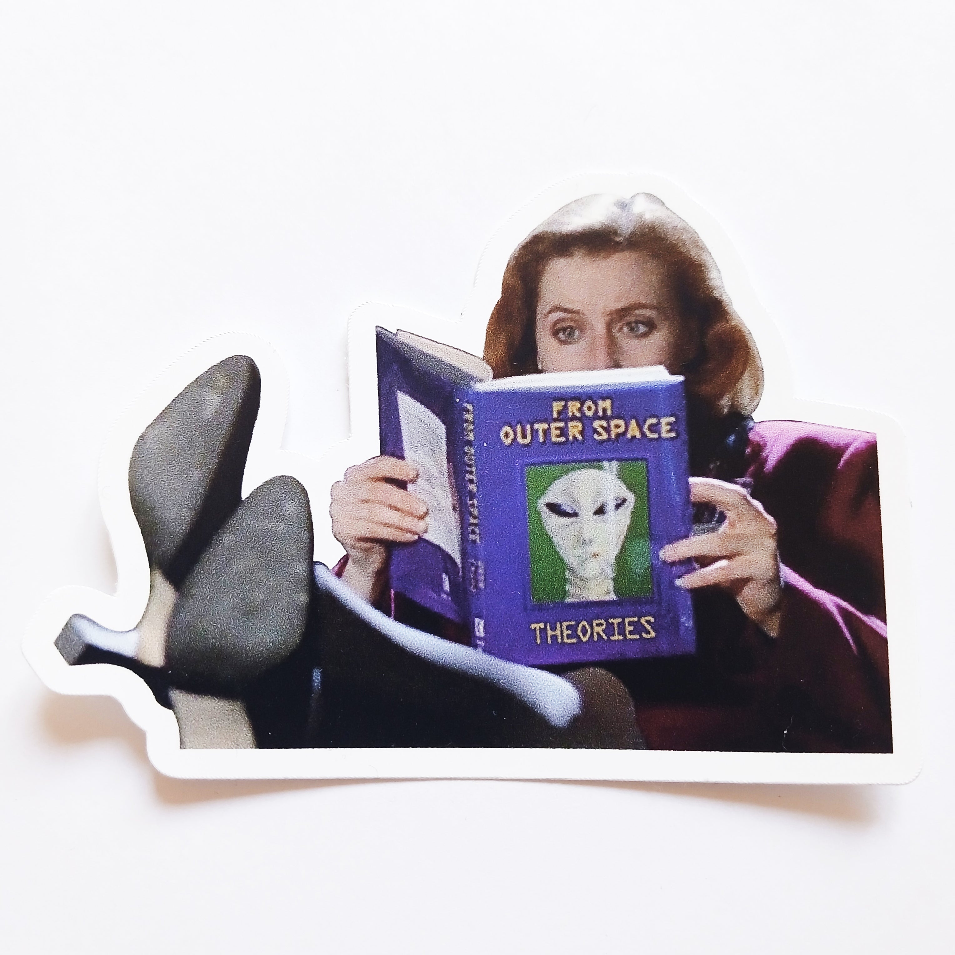 Theories of Atlantis "Dana Scully" X-Files Skateboard Sticker