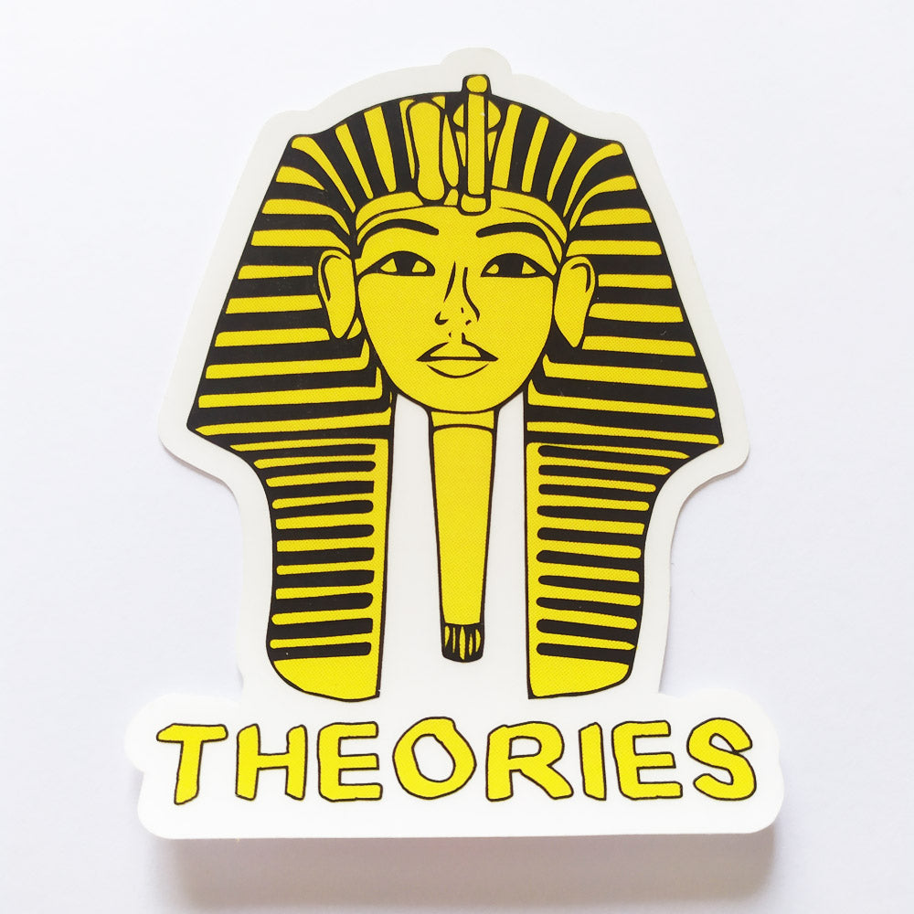 Theories of Atlantis Skateboard Sticker - SkateboardStickers.com