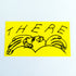 There Skateboards Sticker - "Bloom"