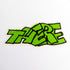 There Skateboards Sticker - "Block" Green