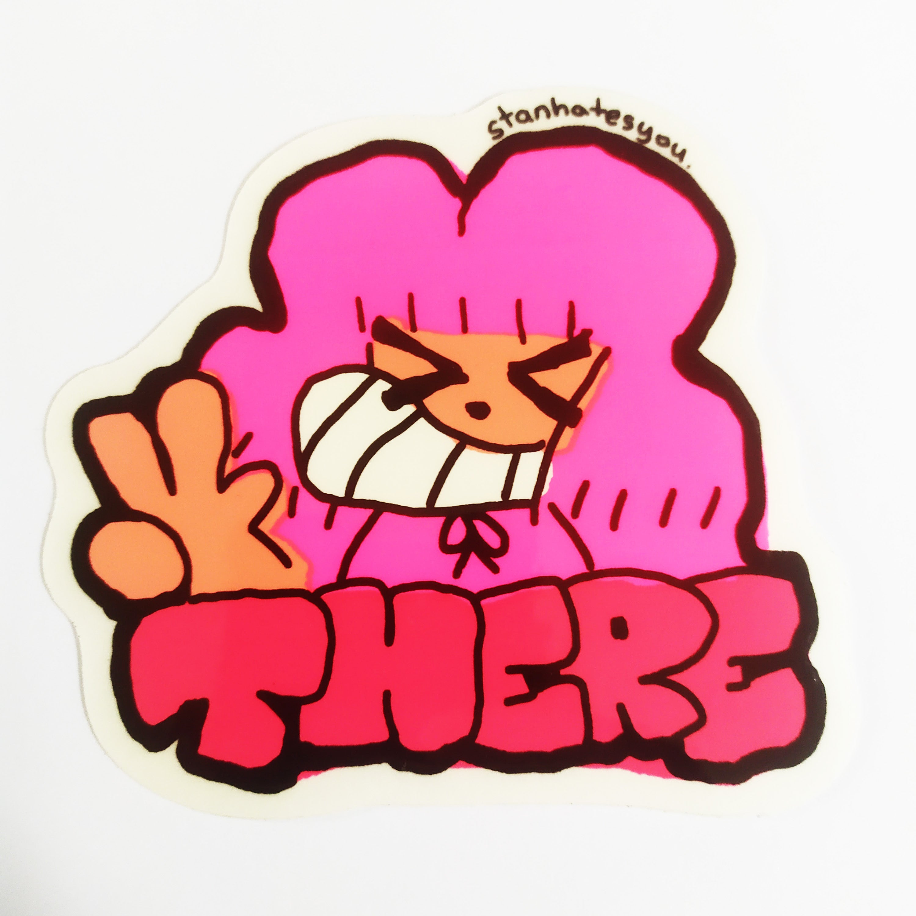 There Skateboards Sticker - "Star Kid 2000"