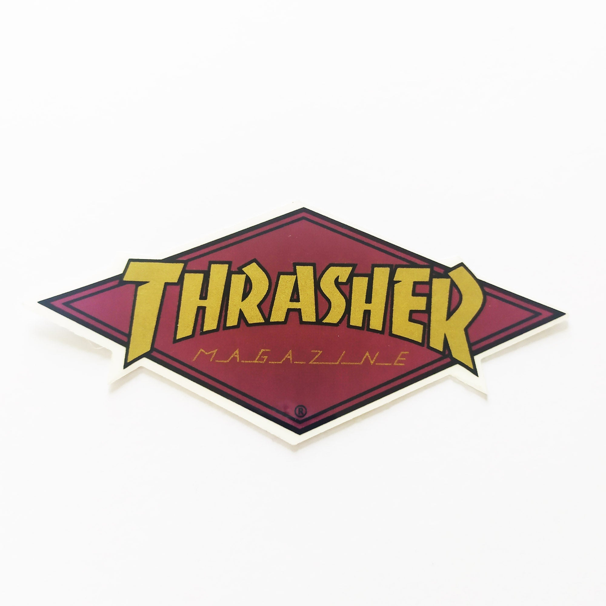 Thrasher Magazine Skateboard Sticker - Diamond Logo - SkateboardStickers.com