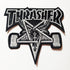 Thrasher Magazine Skategoat Patch - Black / Silver
