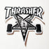 Thrasher Magazine Skategoat Patch - White / Black