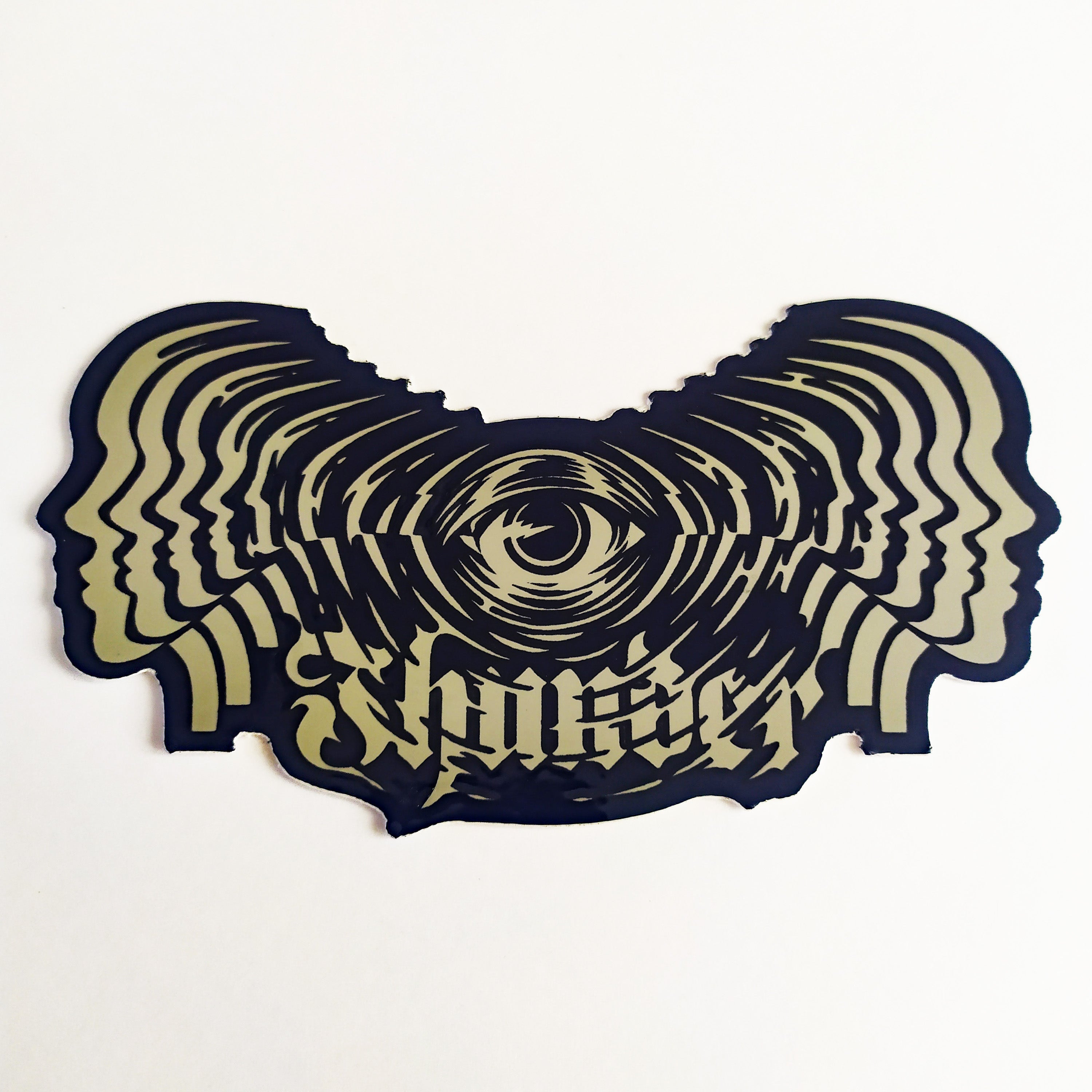 Thunder Trucks Mindstate Skateboard Sticker - Dark Blue/Grey