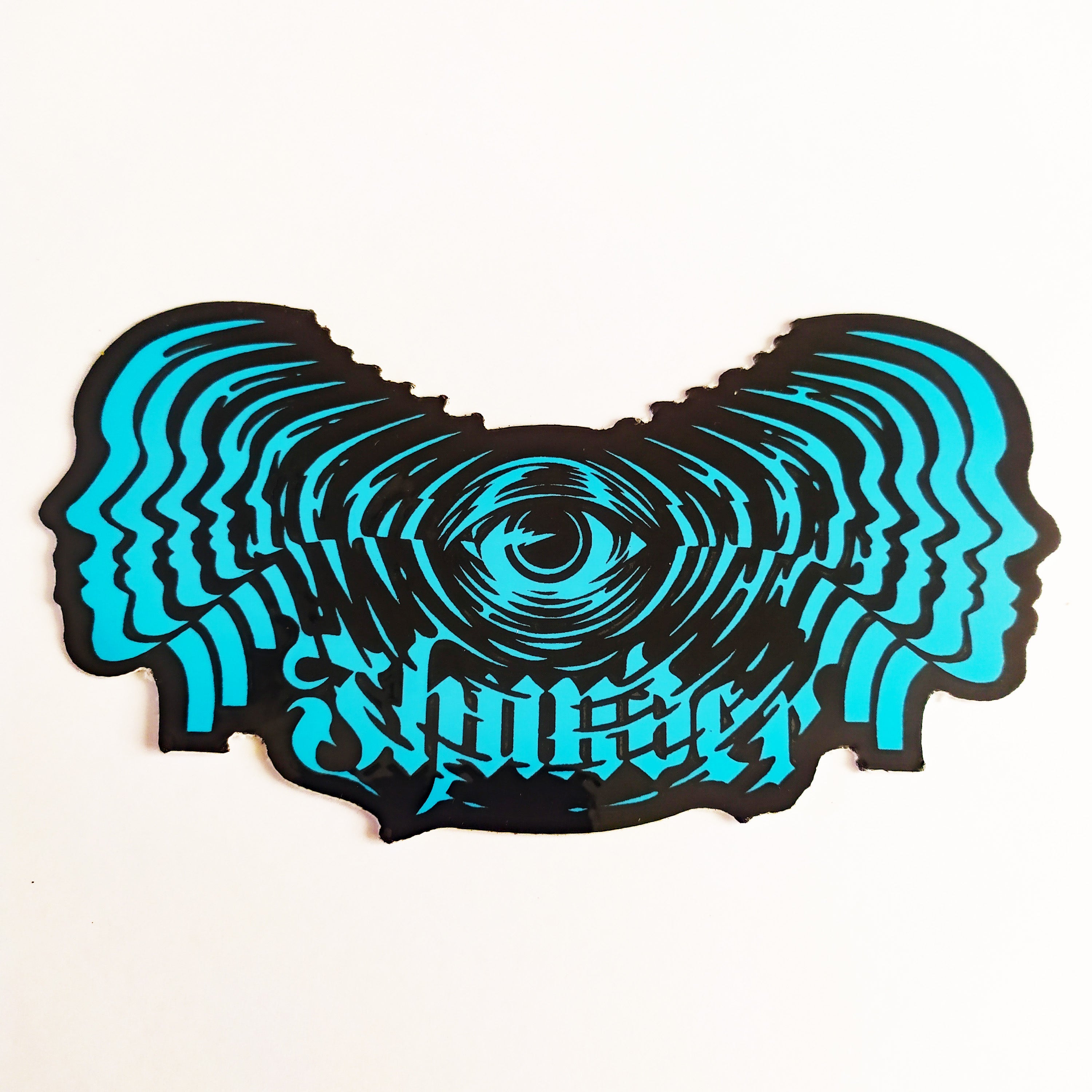 Thunder Trucks Mindstate Skateboard Sticker - Black/Blue