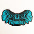 Thunder Trucks Mindstate Skateboard Sticker - Black/Blue