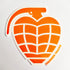 Thunder Trucks OG Grenade Skateboard Sticker - Orange