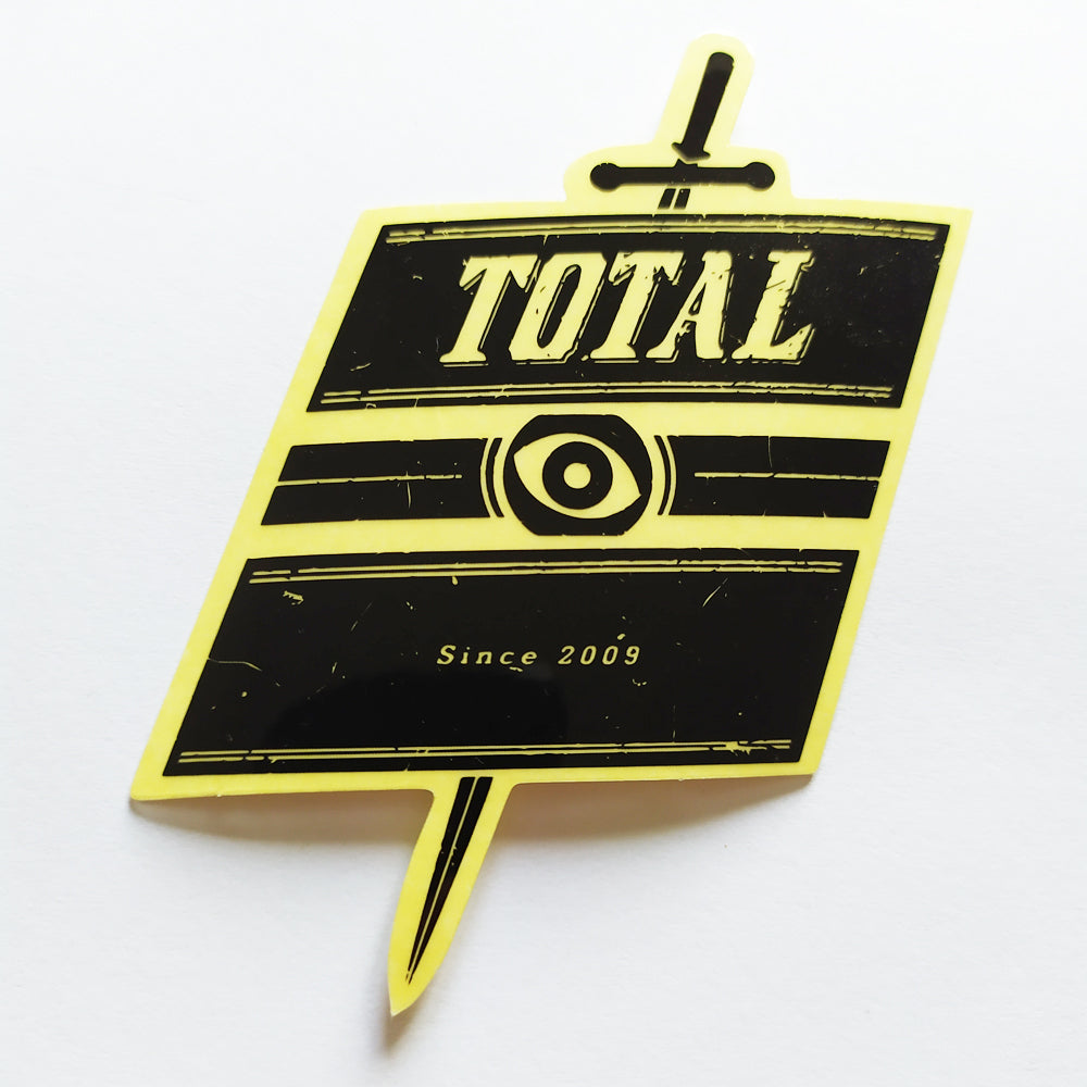 Total Bikes BMX Sticker - "Since 2009" - SkateboardStickers.com