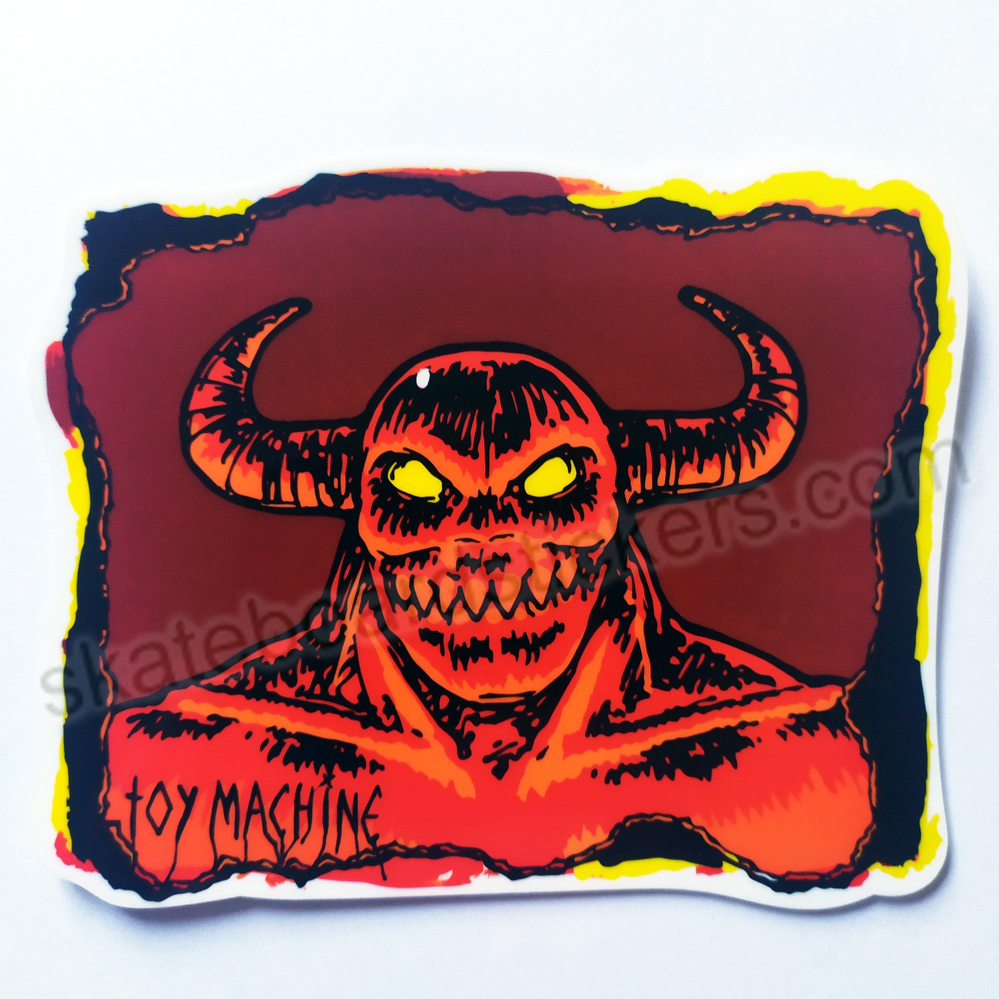 Toy Machine "Hell Monster" - Skateboard Sticker 11 cm x 9 cm approx. - SkateboardStickers.com