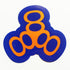 Triple Eight Helmets Skate Sticker - Blue/Orange