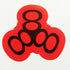 Triple Eight Helmets Skate Sticker - Red/Black
