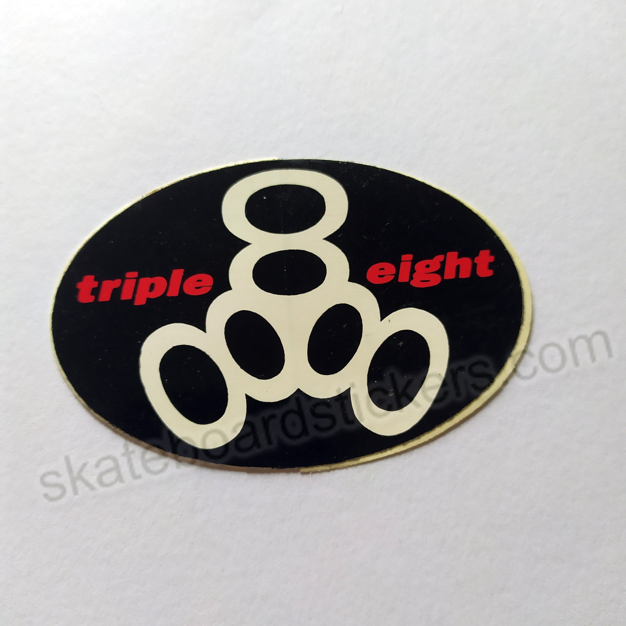 Triple 8 Skateboad Sticker - SkateboardStickers.com