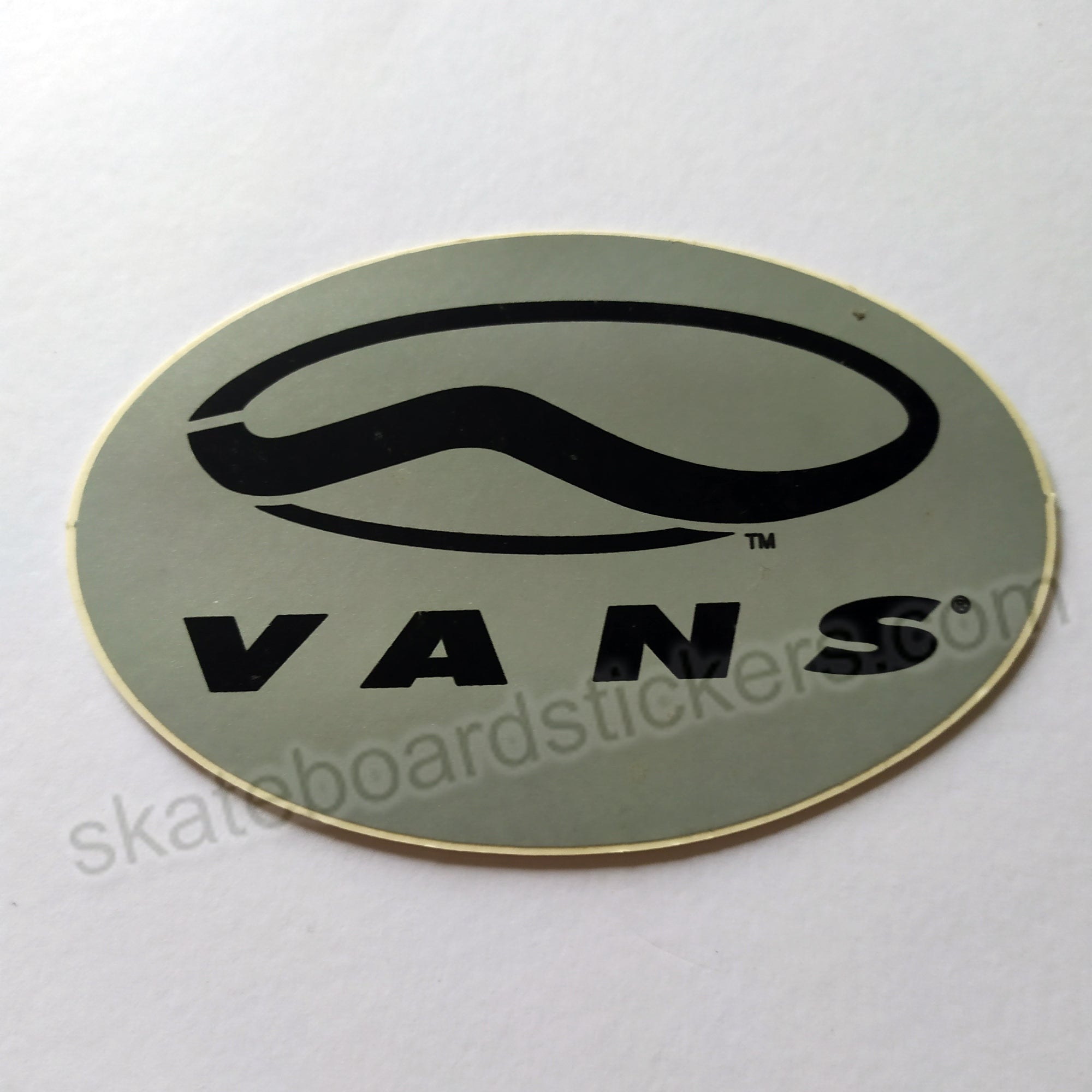 Vans Shoes Skateboard Sticker from the 90s! - SkateboardStickers.com