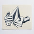 Volcom Stone Skateboard Sticker - SkateboardStickers.com