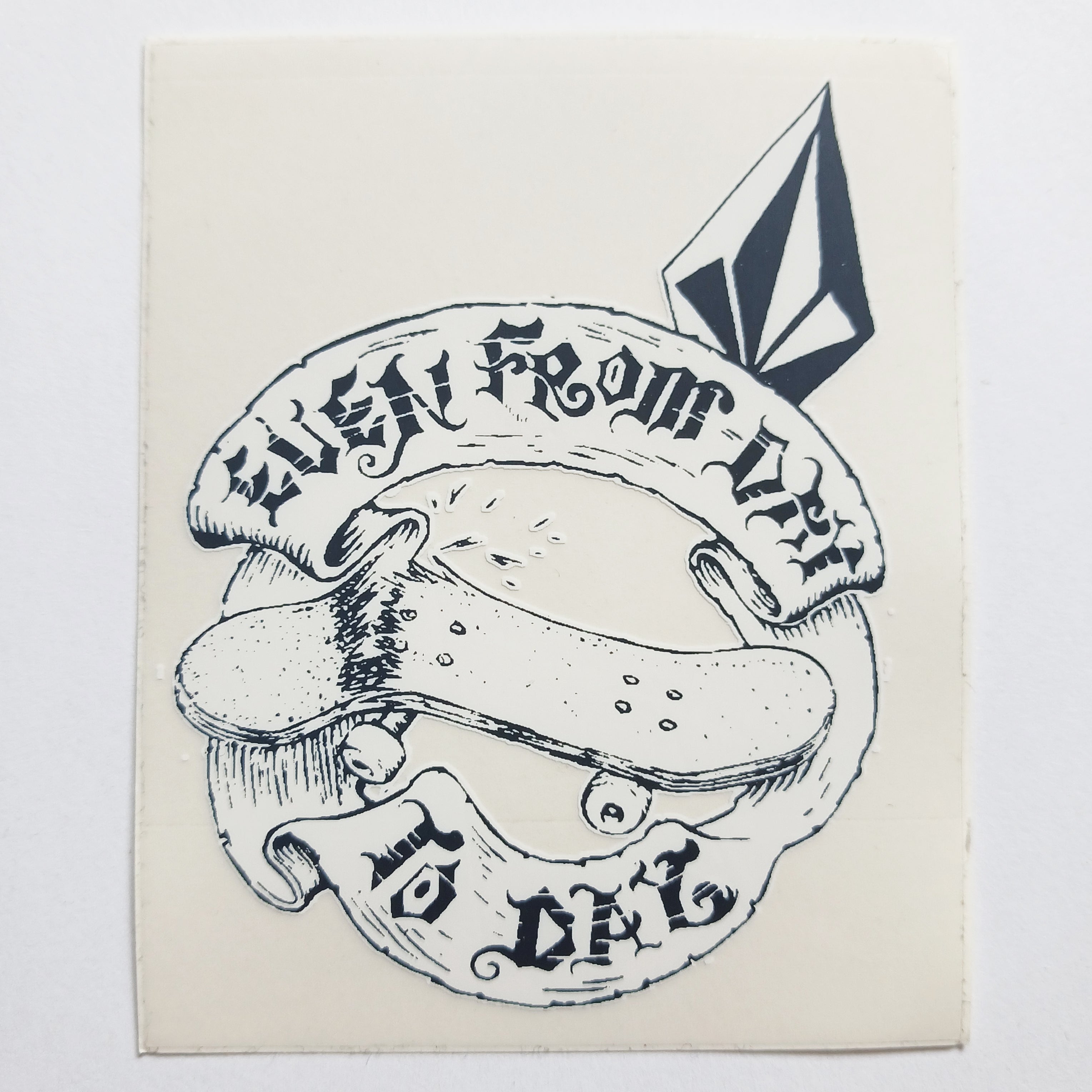 Volcom Stone Skateboard Sticker - SkateboardStickers.com